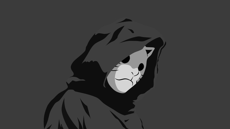 sad, depressing, mask, minimalism, artwork, gray, Twitter