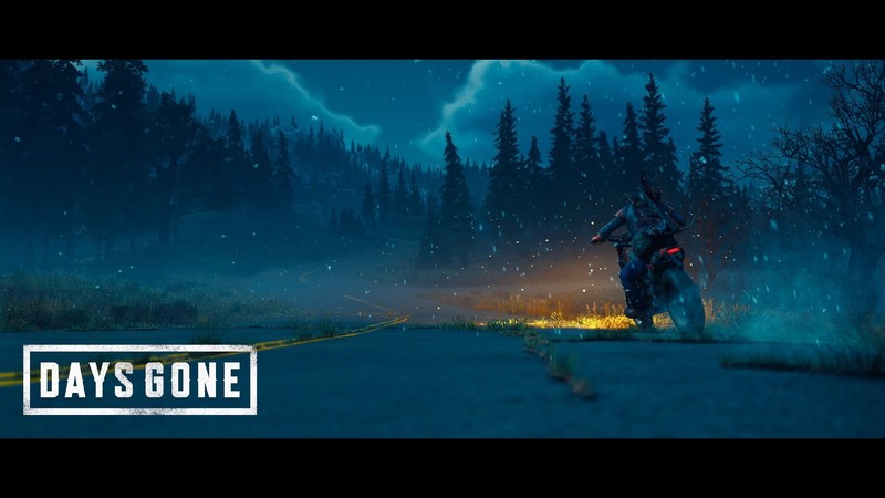 Days Gone, video games, motorcycle