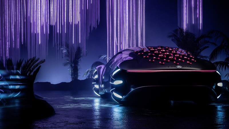 Mercedes Benz, concept car, futuristic
