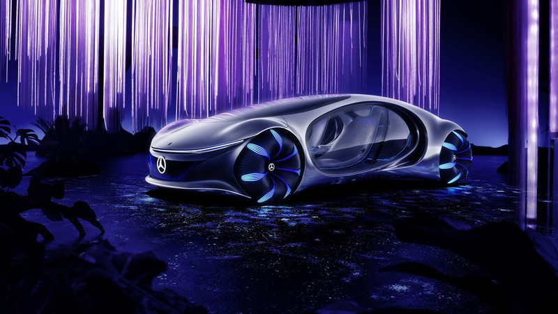 Mercedes Benz, concept car, futuristic