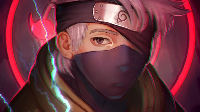 anime, 2D, Naruto (anime), Hatake Kakashi, artwork