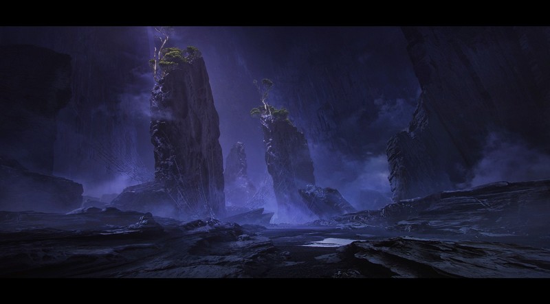 digital, landscape, fantasy art, digital art