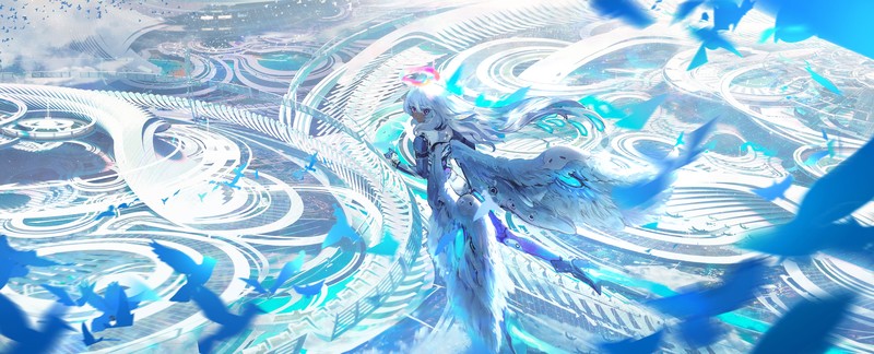 angel, mecha girls, science fiction, anime, anime girls, machine