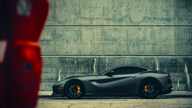 Ferrari, car, Ferrari F12berlinetta, side view