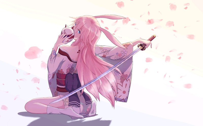 digital art, anime, anime girls, Yae Sakura, portrait display, vertical, 八重樱, artwork