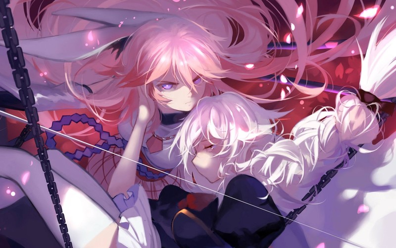 artwork, anime, anime girls, 2D, digital, digital art, Yae Sakura, portrait display, vertical, 八重樱