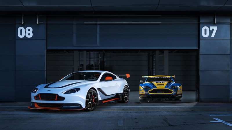 Aston Martin, car, vehicle, numbers, Aston Martin Vantage