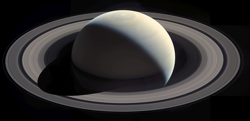 Planet Saturn Satellite Rings Space Night 4k Hd Wallpaper 9674