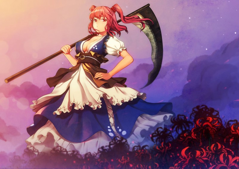 Onozuka Komachi, Touhou, shinigami