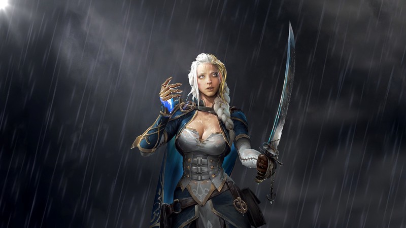 World of Warcraft, Jaina Proudmoore, rain