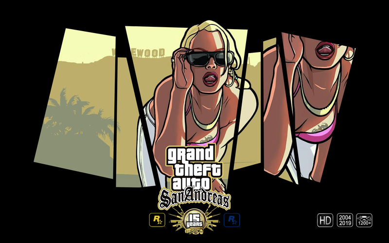 Grand Theft Auto, GTA San Andreas, Games posters, GTA anniversary, video games