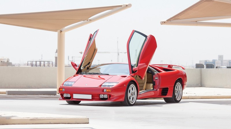 Lamborghini, Lamborghini Diablo, Super Car, italian cars, red, red cars, vehicle, car