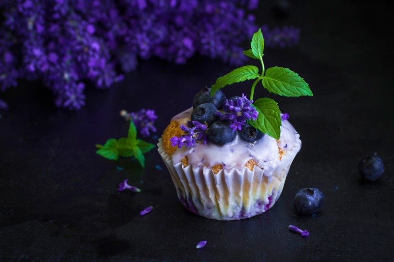 colorful, sweets, food, cupcakes
