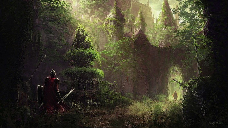 fantasy art, Dark Souls, artwork, video game art