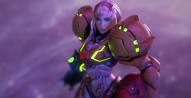 ArtStation, video games, Samus Aran, Metroid, video game girls, digital art