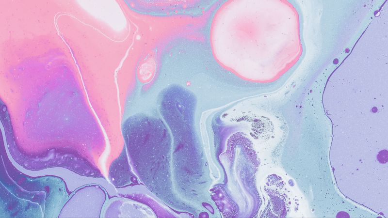 paint, faded, stains, spots, pink, 4k