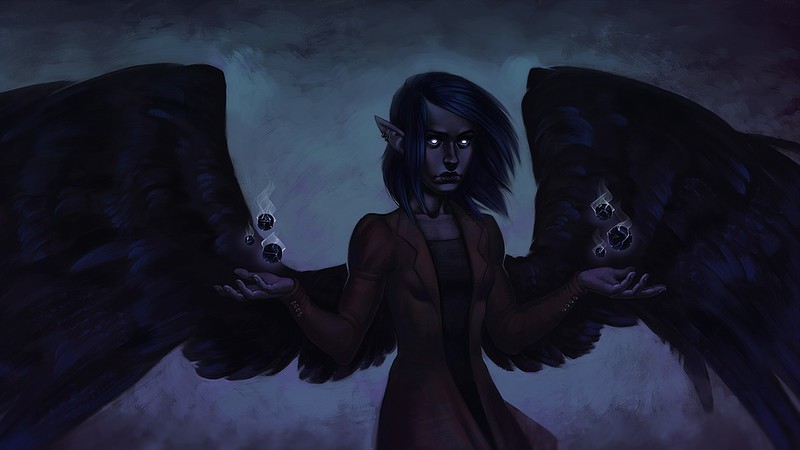 fantasy art, digital, digital art, magic, wings
