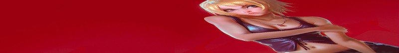 digital art, Aya Brea, red background, minimalism, short hair, blonde, The 3rd Birthday
