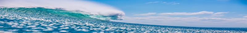 waves, high tide, water, sky blue, daylight