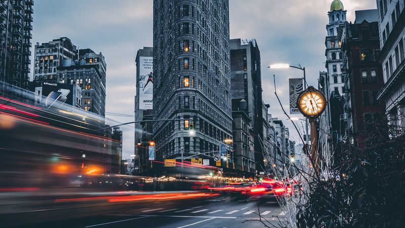 building, architecture, long exposure, street, movement, 4k