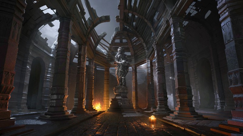 fantasy art, artwork, Dark Souls