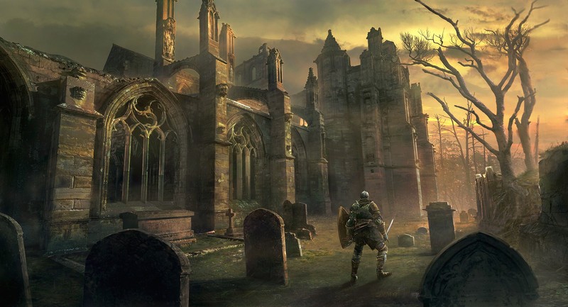 fantasy art, artwork, Dark Souls, video game art