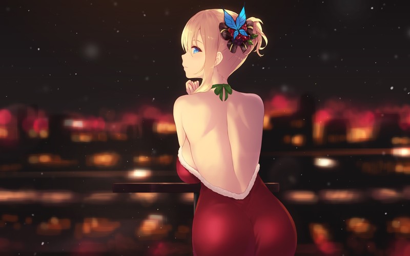anime, anime girls, digital art, artwork, 2D, portrait, sideboob, back, Boku wa Tomodachi ga Sukunai, Kashiwazaki Sena