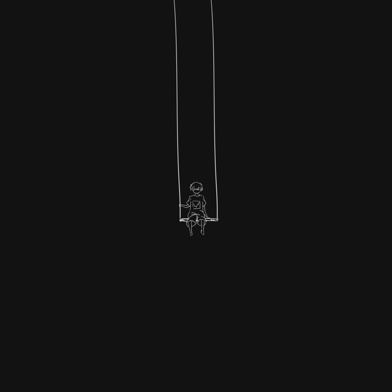 swings, artwork, minimalism, simple