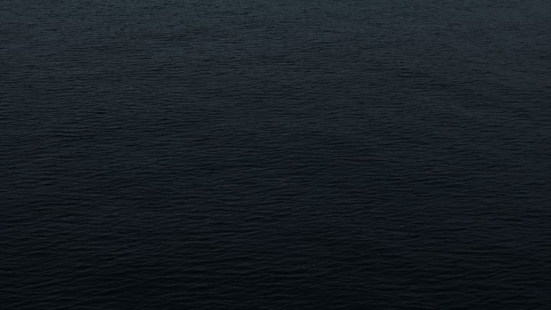 water, ripples, dark, surface, sea, 4k