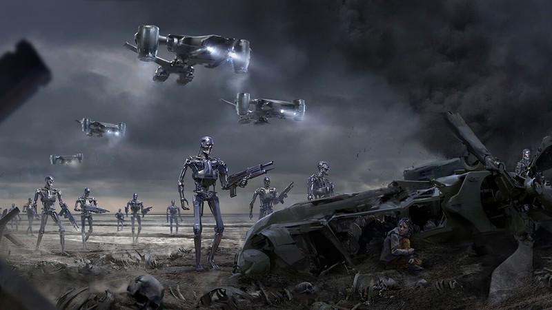 Terminator, apocalyptic, science fiction