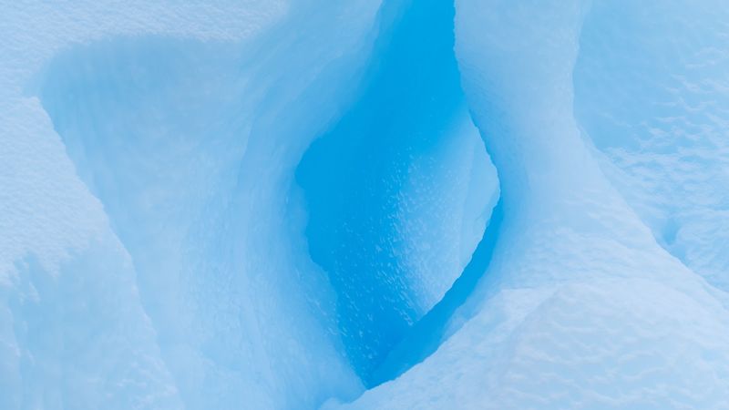 glacier, ice, snow, antarctica, 4k