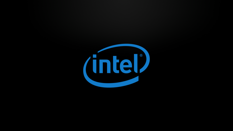 Intel, logo, minimalism, simple background