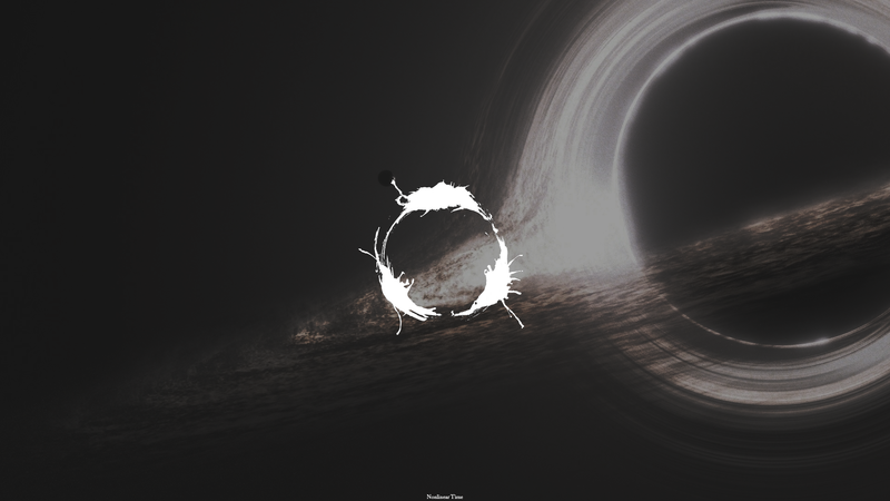 black holes, space, space art, digital art