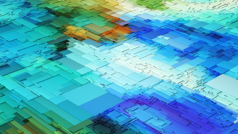 Daniel Kuzmenka, abstract, 3D, digital art