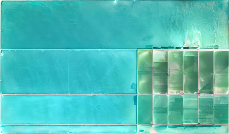 China, salt flats, cyan, cyan background, Earth, water, turquoise