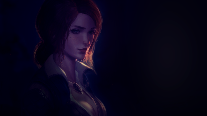 Triss Merigold, The Witcher, The Witcher 3: Wild Hunt, sorcerer, sorceress
