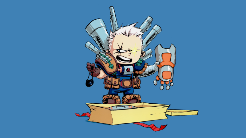 Cable, X-Men, Marvel Comics, Infinity Gauntlet