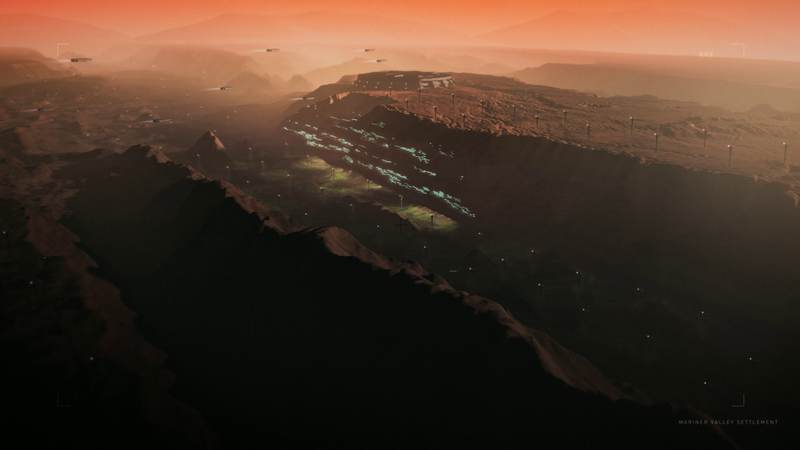 The Expanse, Mars, science fiction, Terraform, TV, tv series, Mariner Valley