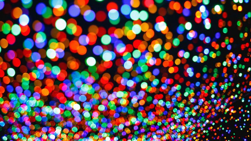 highlights, bokeh, circles, colorful, spots, shape, 4k