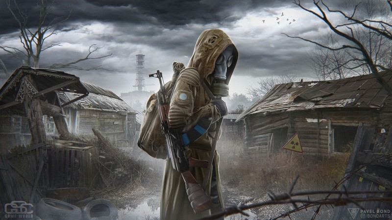 S.T.A.L.K.E.R., video games, apocalyptic, video game art, artwork