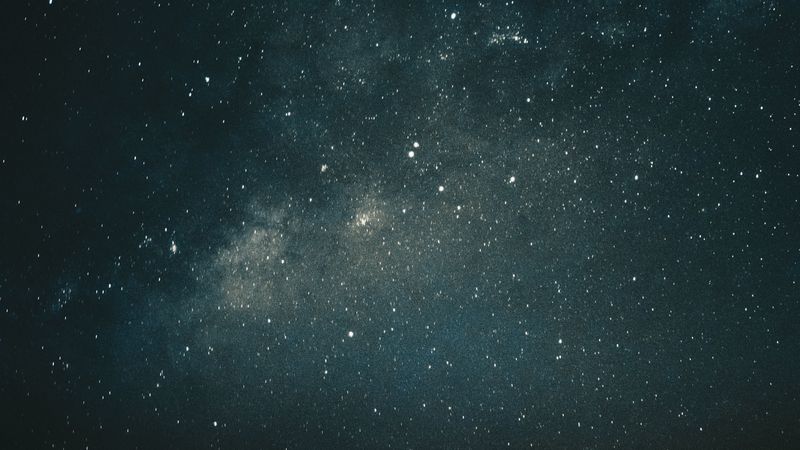 space, starry sky, nebula, 4k