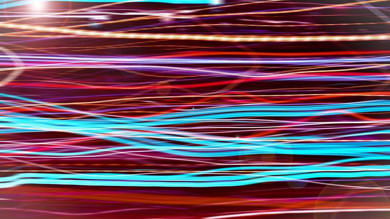 lines, glow, horizontal, stripes, bright, 4k
