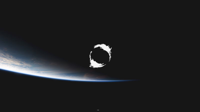 movies, fictional logo, text, circle, Earth, planet, space, The Arrival (2016)