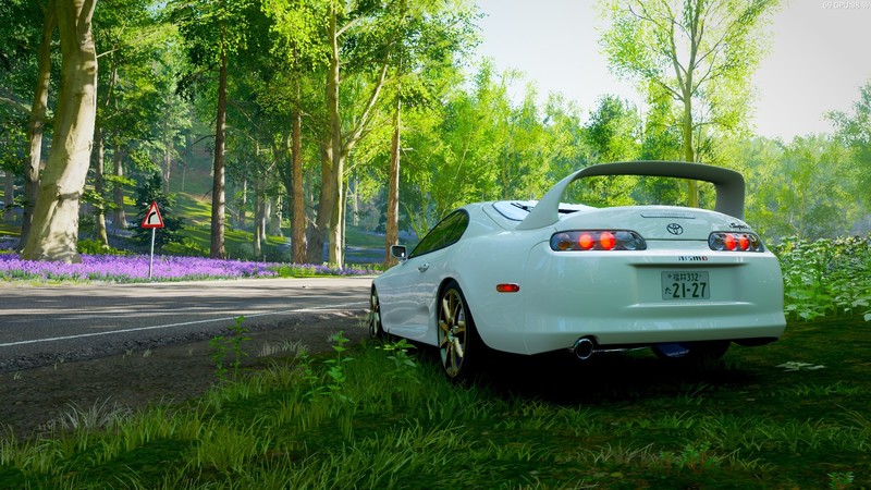 Toyota, Supra, Forza, Forza Horizon 4, video games, PC gaming