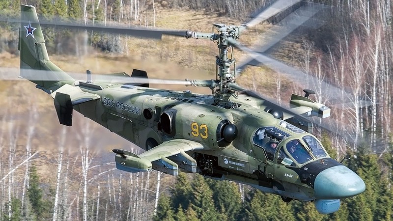 Ka-52, military, Russia, aircraft, helicopter, vehicle, military aircraft, high angle