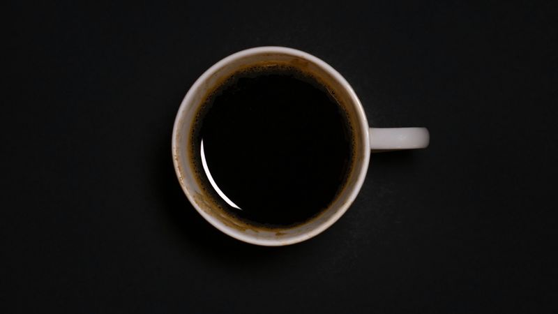 cup, coffee, black, 4k