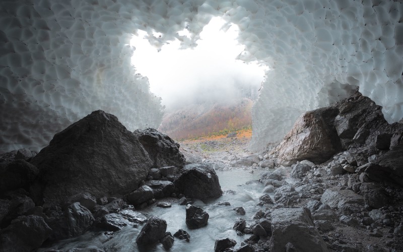 rock, ice, nature, cave, Germany