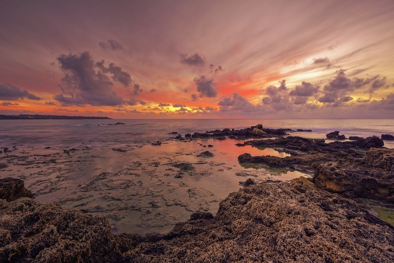 Greece, sky, coast, sunlight, sea, nature