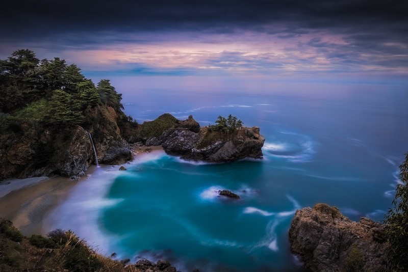 Big Sur, California, coast, sea