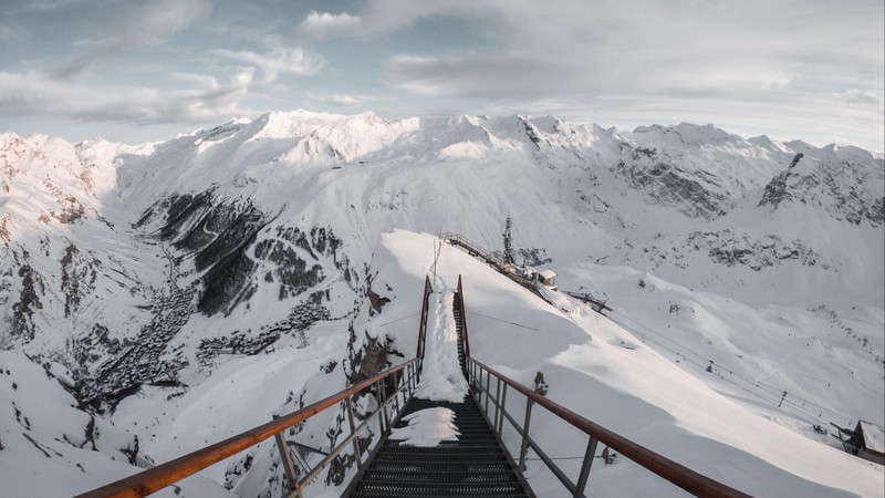 France, snow, winter, nature, mountains, snowy mountain